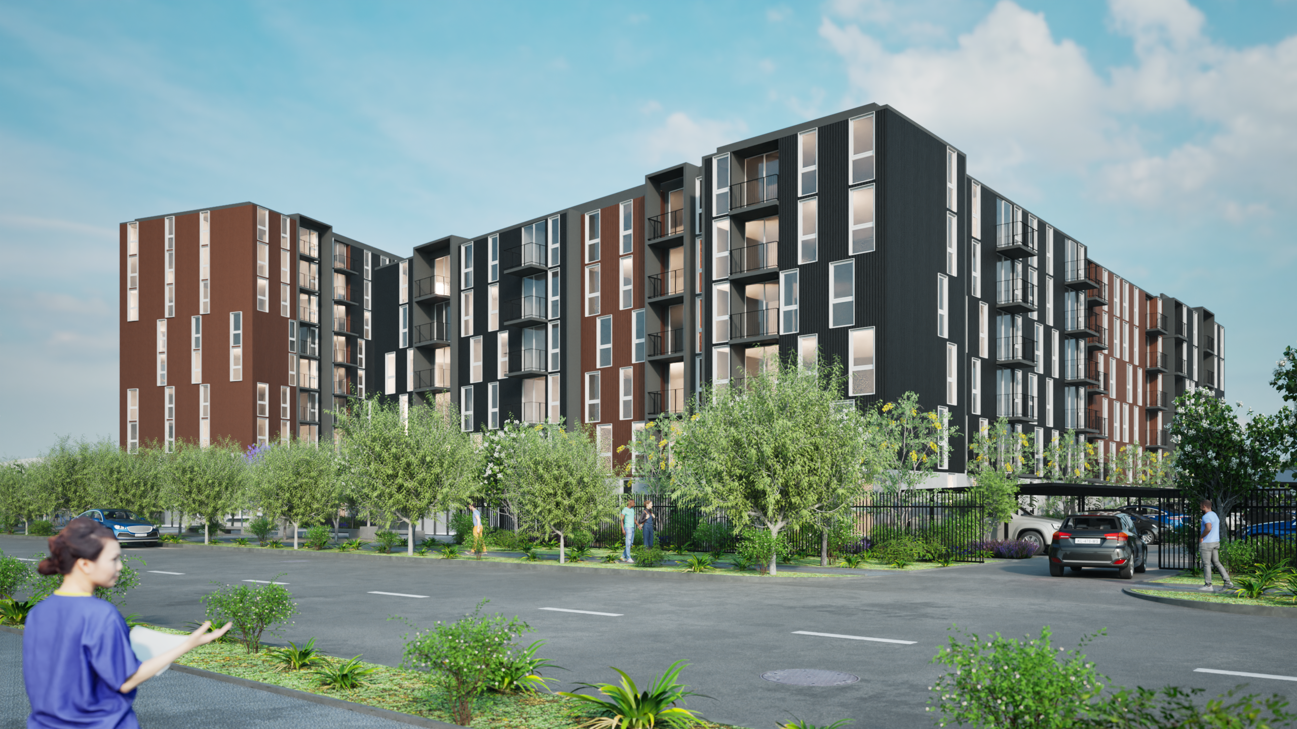 Condominio Plaza Renca — Acceso Vehicular