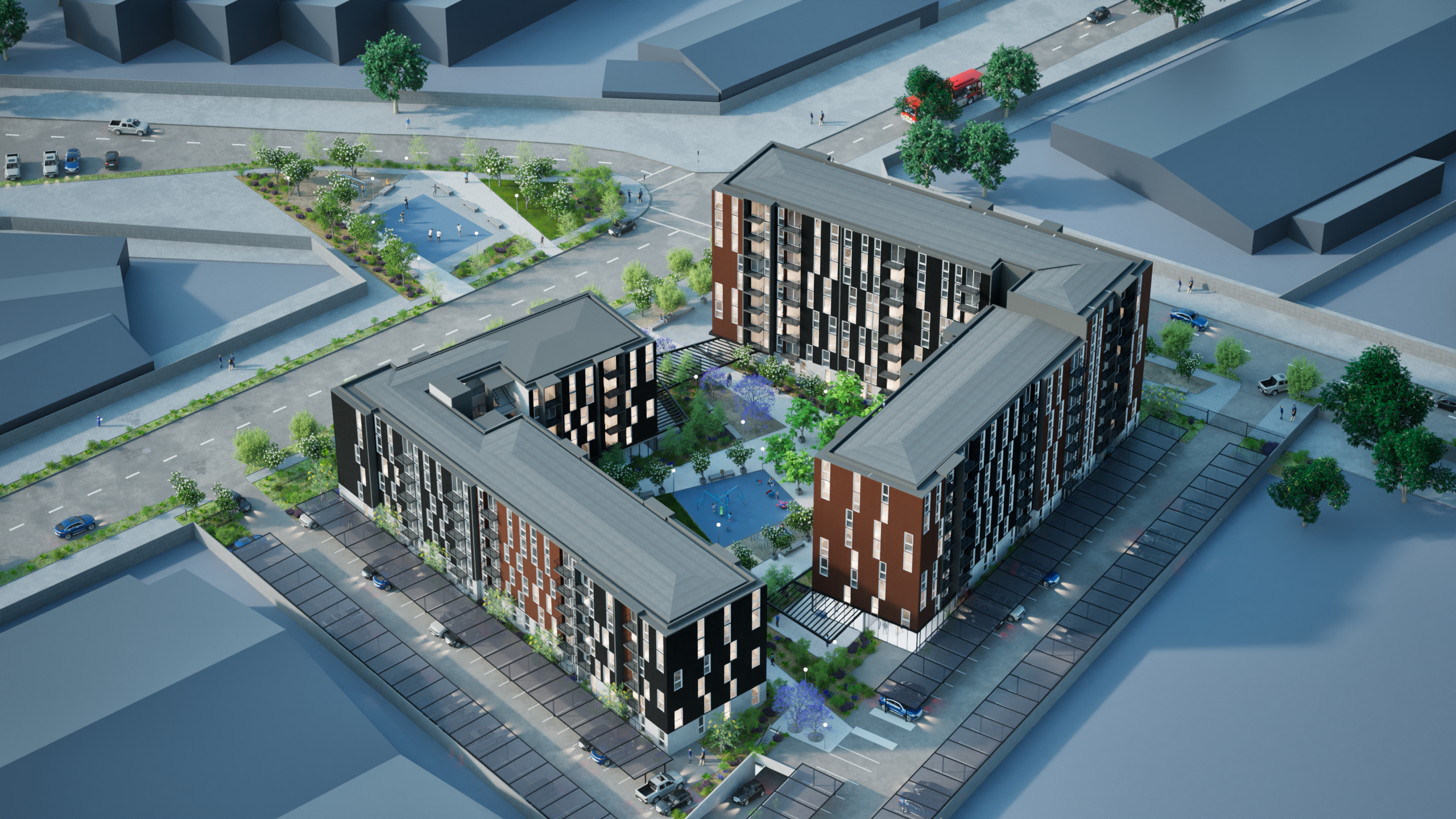 Condominio Plaza Renca — Vista Aérea 1