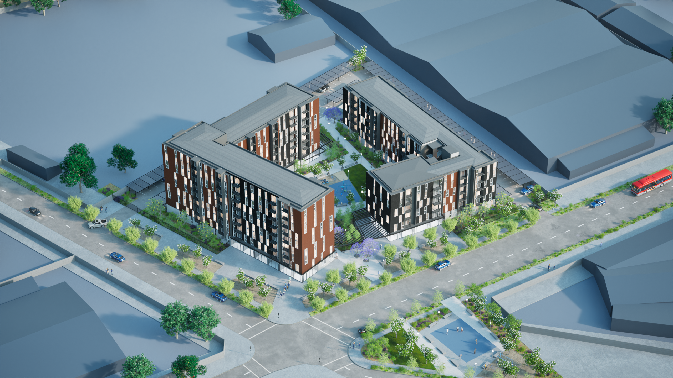 Condominio Plaza Renca — Vista Aérea 2
