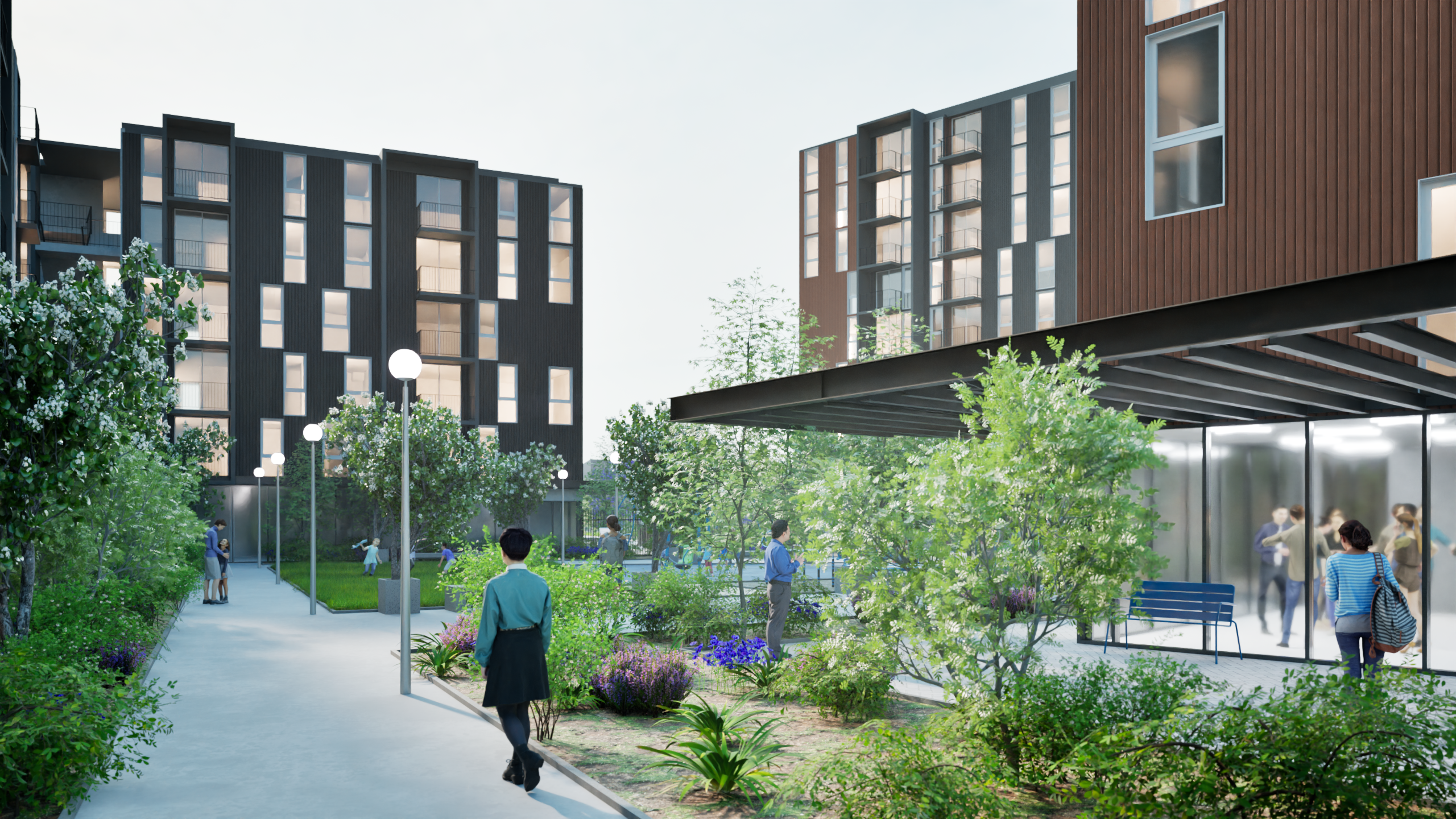 Condominio Plaza Renca — Área Común