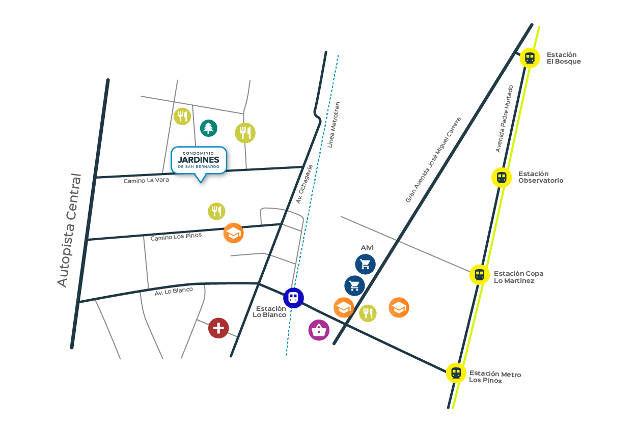 Descubre las Nuevas Estaciones de Metro en San Bernardo y su Vínculo con Jardines de San Bernardo